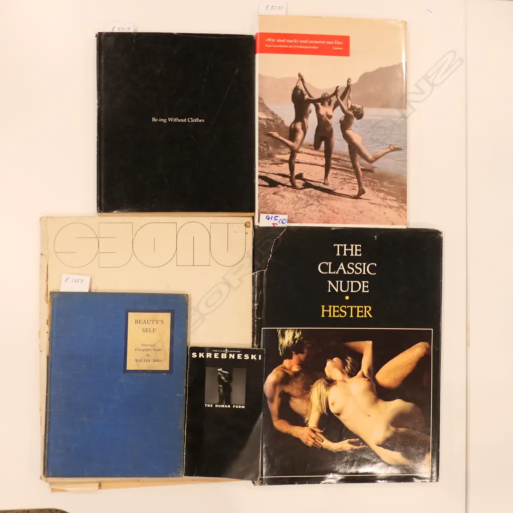 SIX PUBLICATIONS: NUDE PHOTOGRAPHY Image 1++